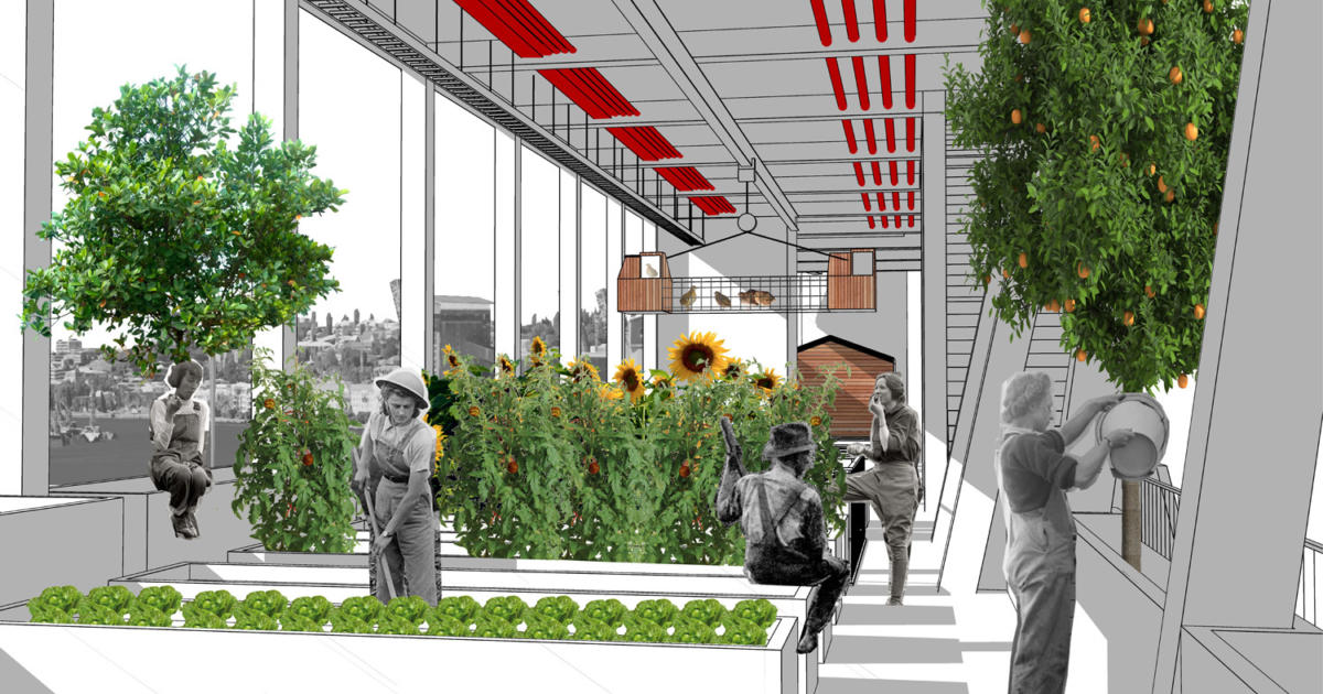 Agrarian High Rise Architecture GradSchool